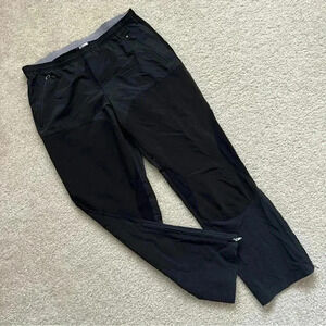 Patagonia Bottom Zip Gym Active Pants Black Men’s Size Large Drawstring Outdoor